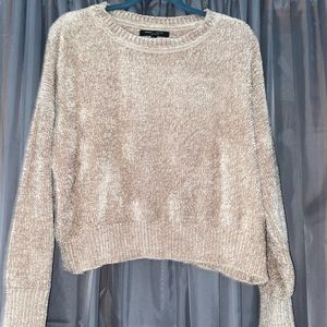 Super soft cream colored sweater